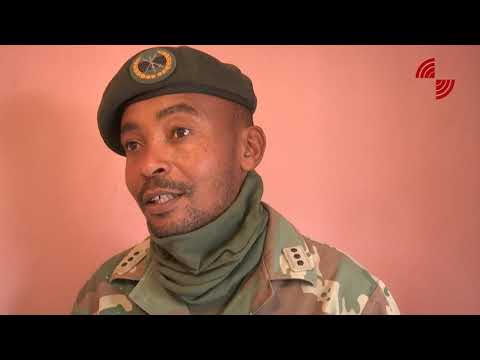 SANDF assists in rebuilding the home of an Alex family that was devastated by fire