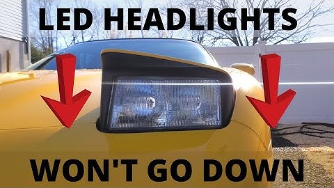 FIX!! C5 Corvette LED Headlights Won