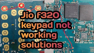 Jio f320 keypad not working solutions
