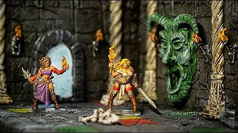 Crafting the Ultimate D&D Table Building a Legend of Keepers 5E Reverse Dungeon Diorama