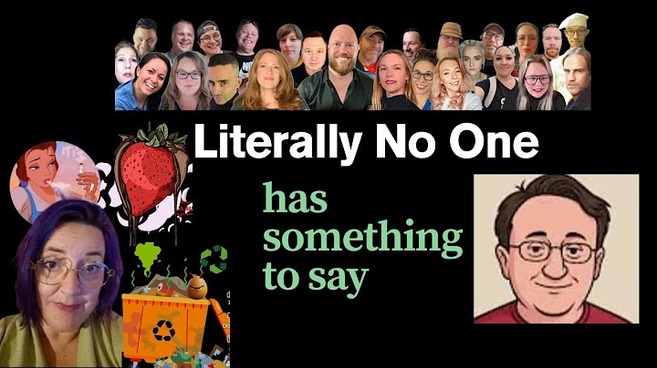 Literally No One Has Something To Say @LiterallyNoOneSP @iammrsj