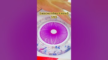 So Satisfying You’ll Watch It on Repeat! ✨🔁 #LoopTherapy #SpirographArt