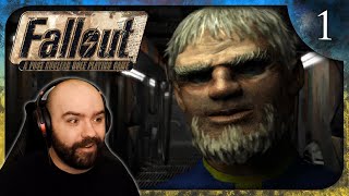 Emerging From Vault 13 - Fallout | Blind Playthrough [Part 1]