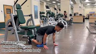 Nordic Hamstring Curl (Eccentric Only)