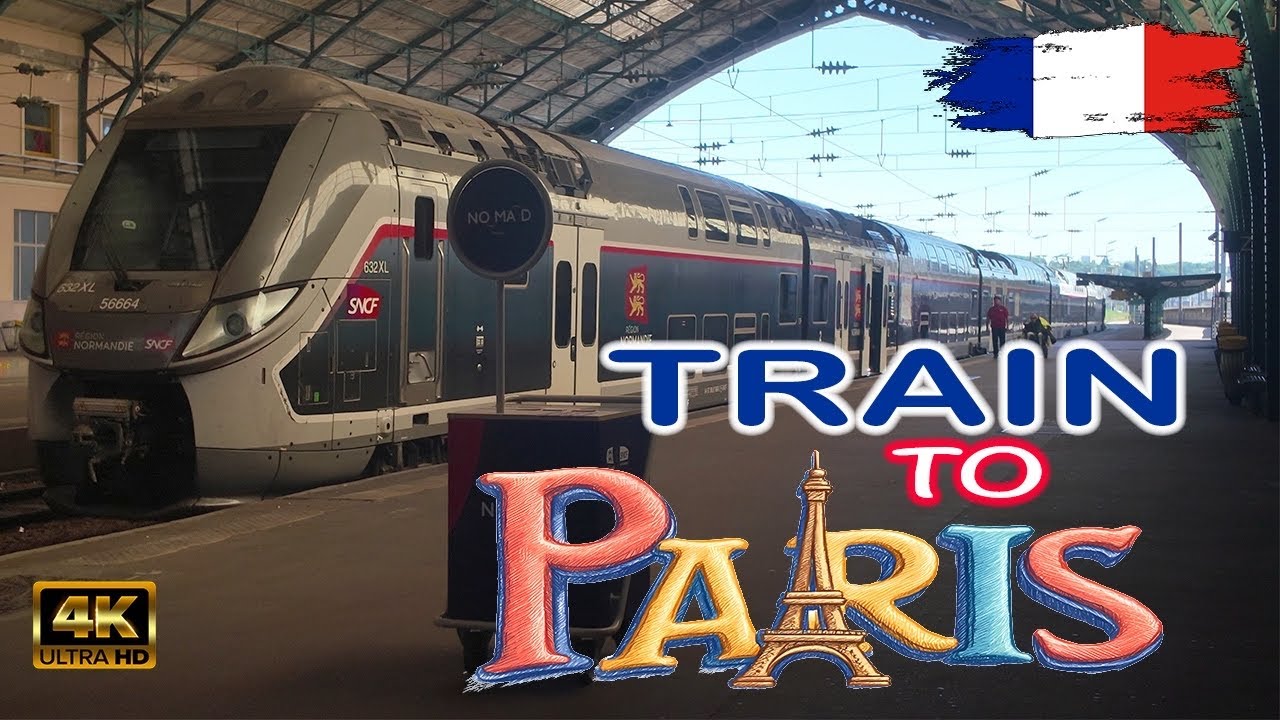 LE HAVRE to PARIS Saint-Lazare by Train - 2 HOURS Travel | FRANCE