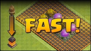 Clash of Clans - How to Upgrade Walls Fast & Easy (Best Strategy)