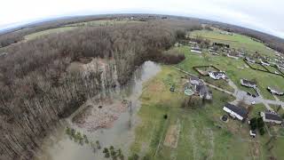 Hwy 53 Little Duck River, Manchester TN Flood 2019