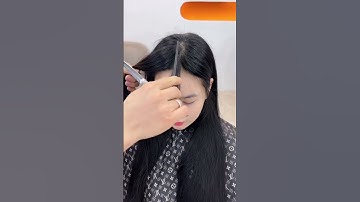 HƯỚNG DẪN CÁCH CẮT MÁI PHÁP TẠI NHÀ - 1900 HAIR SALON #shorts