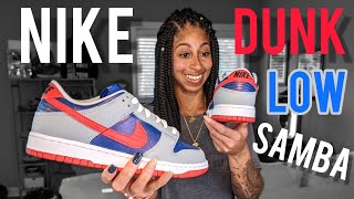 NIKE DUNK LOW SAMBA 2020 UNBOXING + First Thoughts | EARLY Look! - YouTube