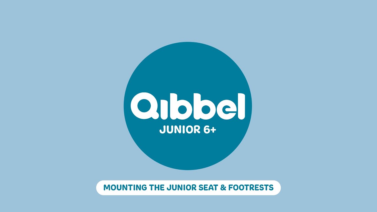 Qibbel Junior 6+ - hoe monteer ik het stoeltje, de voetsteunen +beschermingsplaten op mijn fiets?