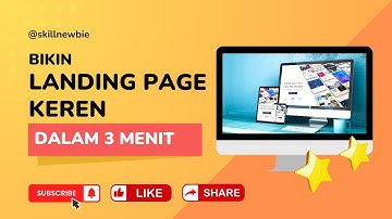 Bikin Landing Page Keren dalam 3 Menit [ STEP 1 ]