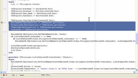 T2Ti ERP 2 0   Delphi   Data Pump   06 Conectar e Listar Tabelas