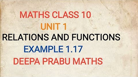 10th Maths Unit-1 Example 1.17