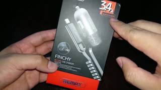 Remax Finchy RCC103 Car Charger: Unboxing and Review (Fast Charger)