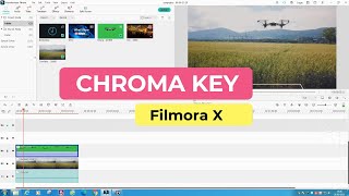 Use chroma key filmora x | green screen filmora x
