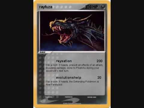 Onwijs zelfgemaakte pokemonkaarten - YouTube YP-56