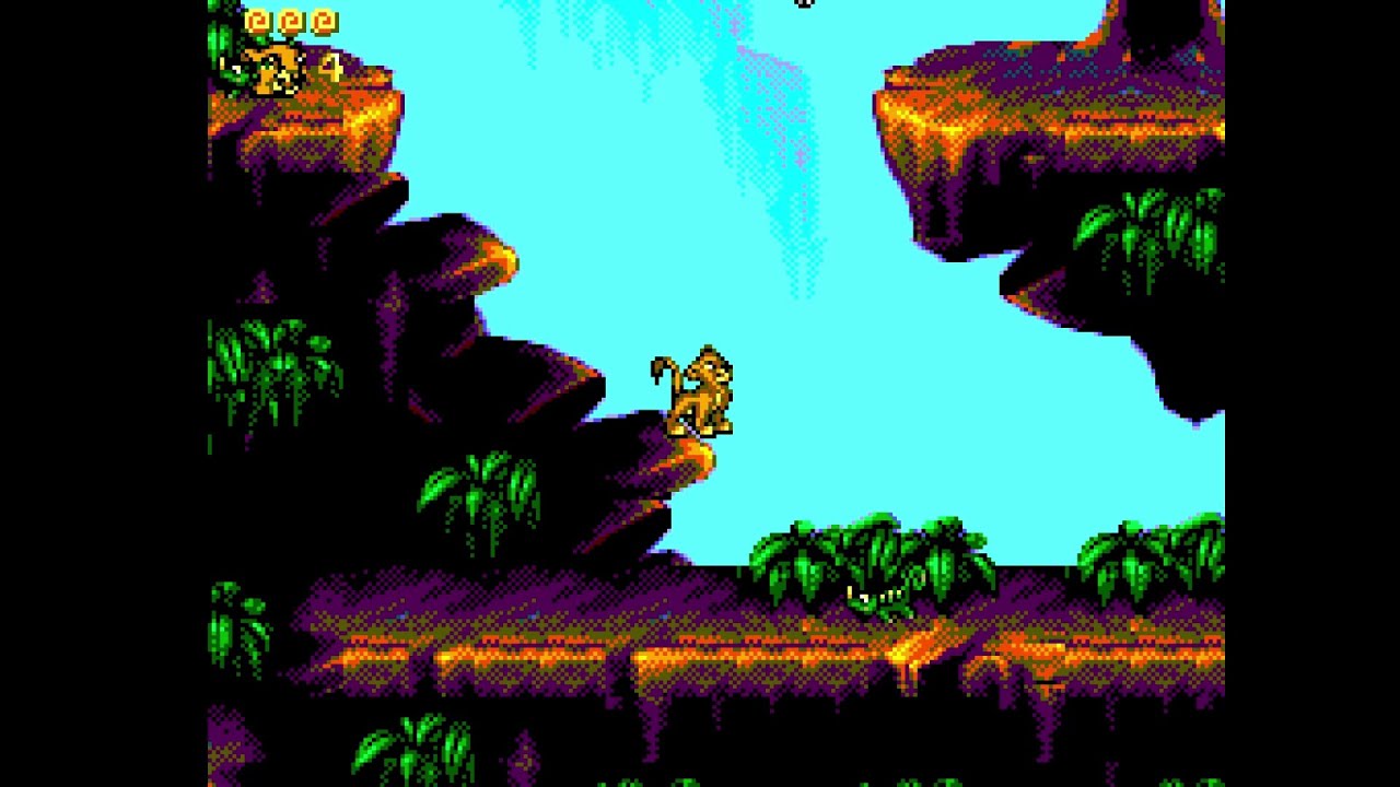 Jeu Le Roi Lion Sega Master System - Version Originale Complet - Bon État (1994)