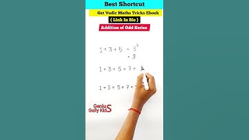 Odd Number series sum Shortcut | Simplification Best Trick #math #maths #mathstrick