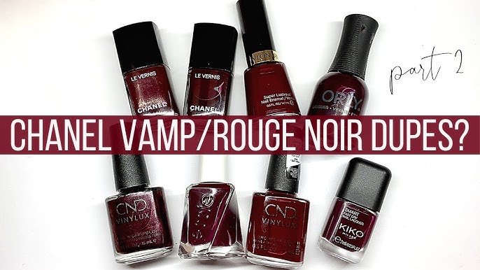 Chanel Rouge Noir/Vamp DUPES? ♥️ 🖤 