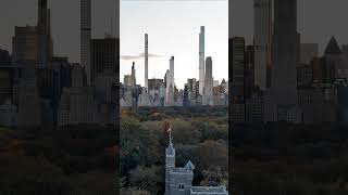 Drone Central Park, New York City