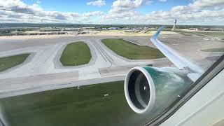 Frontier Airbus A321neo takeoff Cleveland