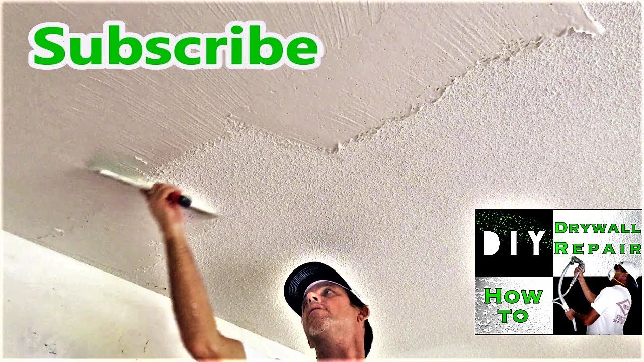 Can I Skim Coat Over My Painted Popcorn Ceiling Diy