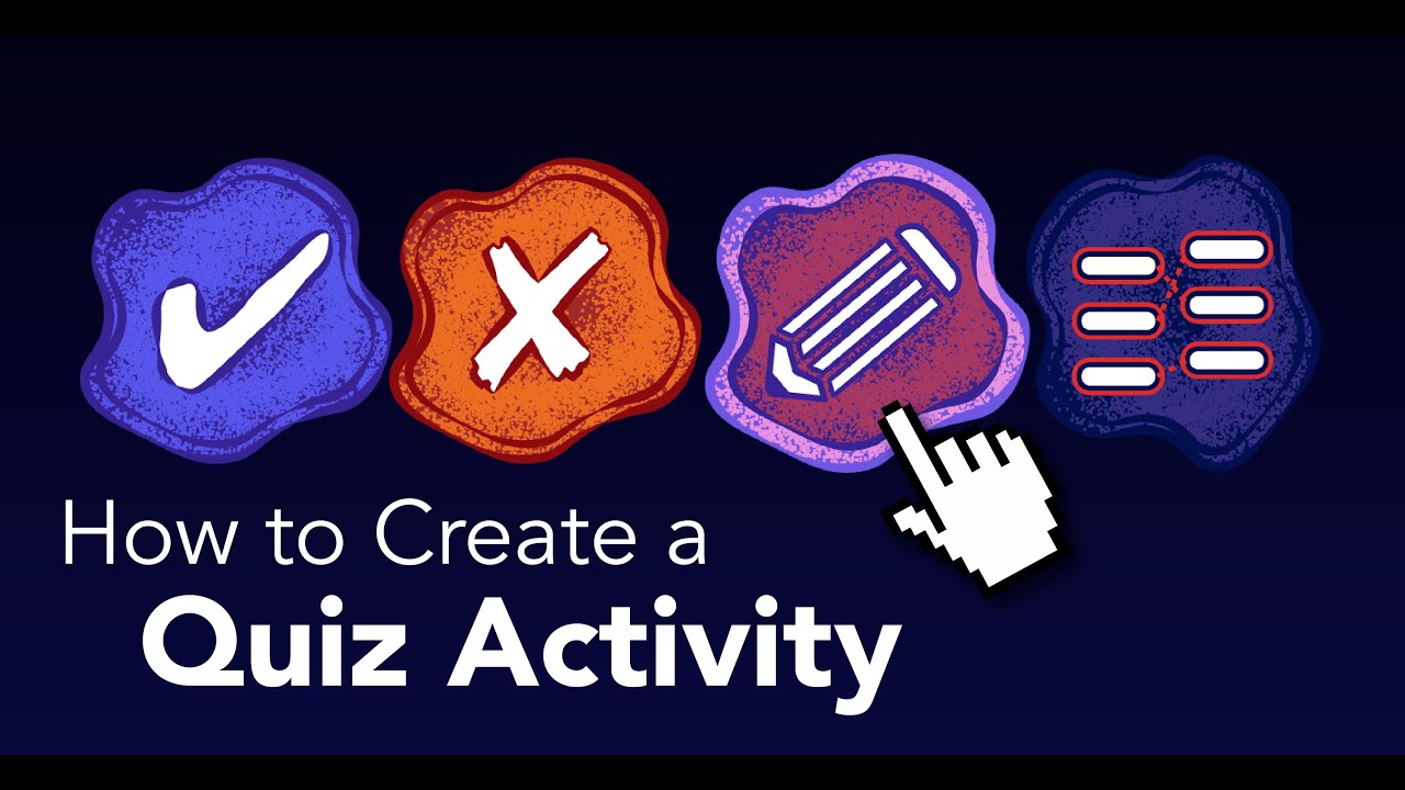 How to Create a Quiz in Moodle - YouTube
