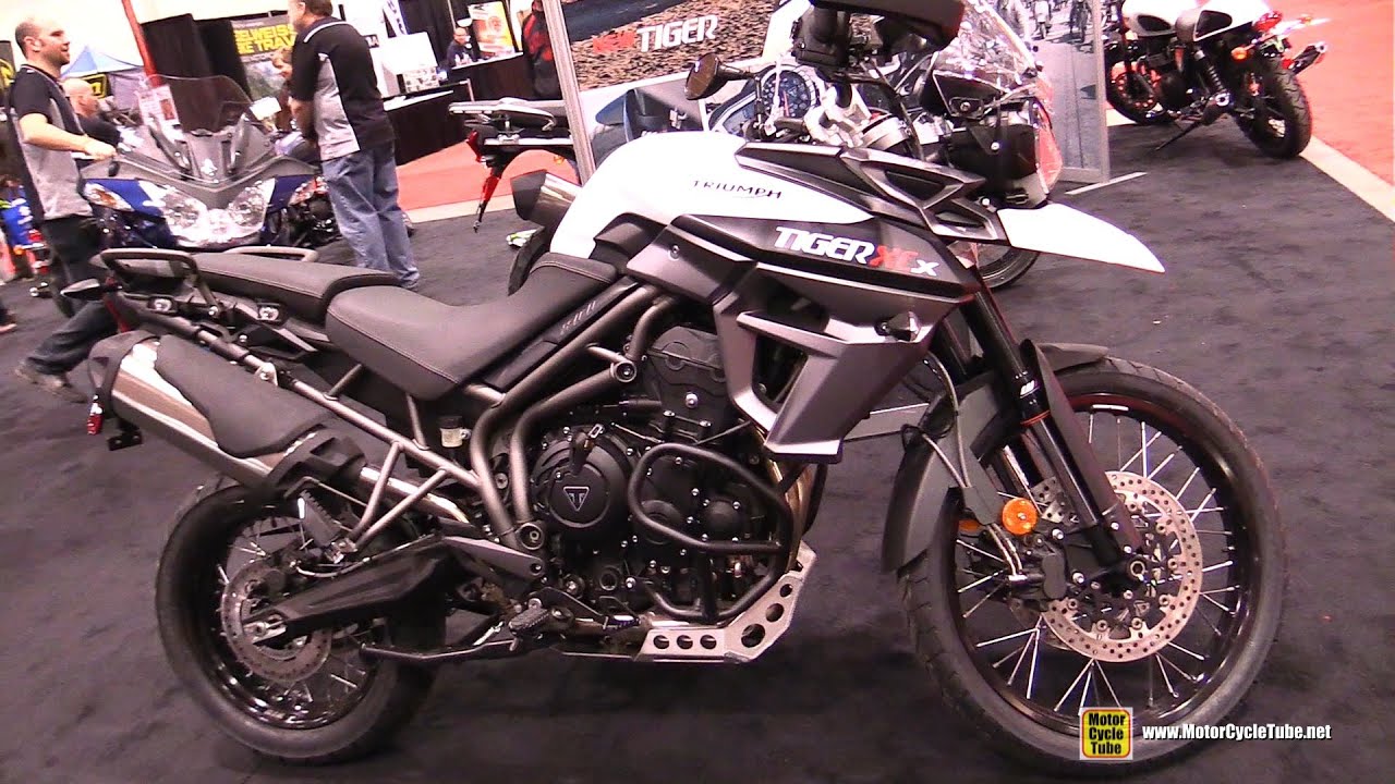 2015 Triumph Tiger 800 XC-X - Walkaround - 2015 Toronto ...