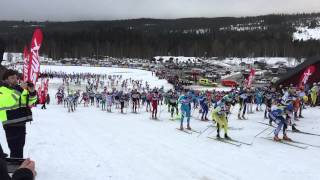 Vasaloppet 2015 - Första backen / first climb