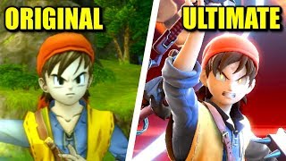 Super Smash Bros. Ultimate - Origin of Hero Moves & Animations