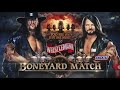 WWE Wrestlemania 36 Match Card Undertaker Vs AJ Styles 
