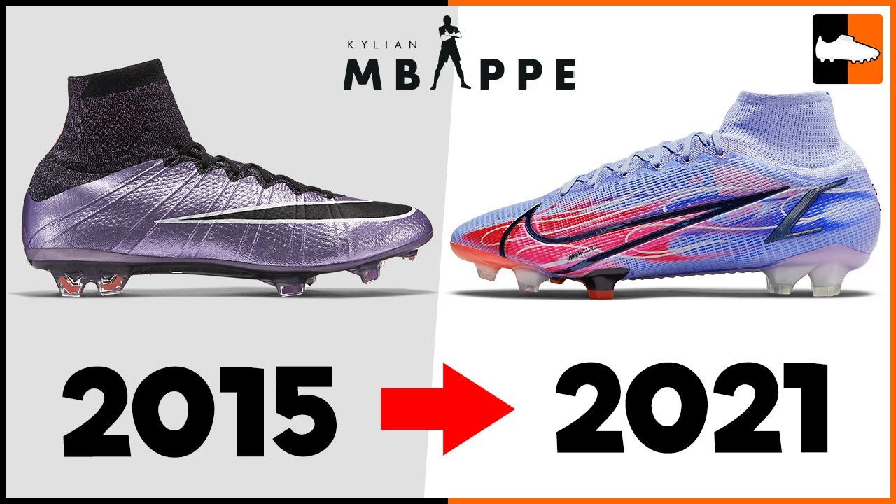 Incredible Kylian Mbappe ? Boot Evolution! - YouTube