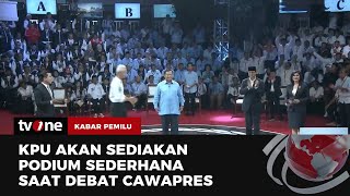 Debat Cawapres Akhirnya Pakai Podium | Kabar Pemilu tvOne