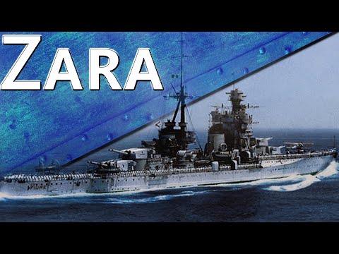 Видео: Только История: крейсер Zara и бой у Пунто-Стило
