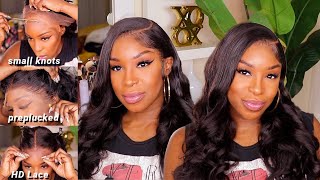 Best Lace Wig For Beginners!  Detailed Sleek Side Part Install - Hd Lace Frontal Wig