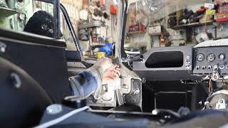 E Type Restoration - That's why the door was not shutting properly!