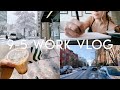 WORK WEEK IN MY LIFE | snow days, 2022 goals, busy & productive