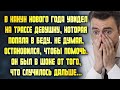 Увидев на трассе девушку, попавшую в беду, не смог проехать мимо, но в беде оказался сам...