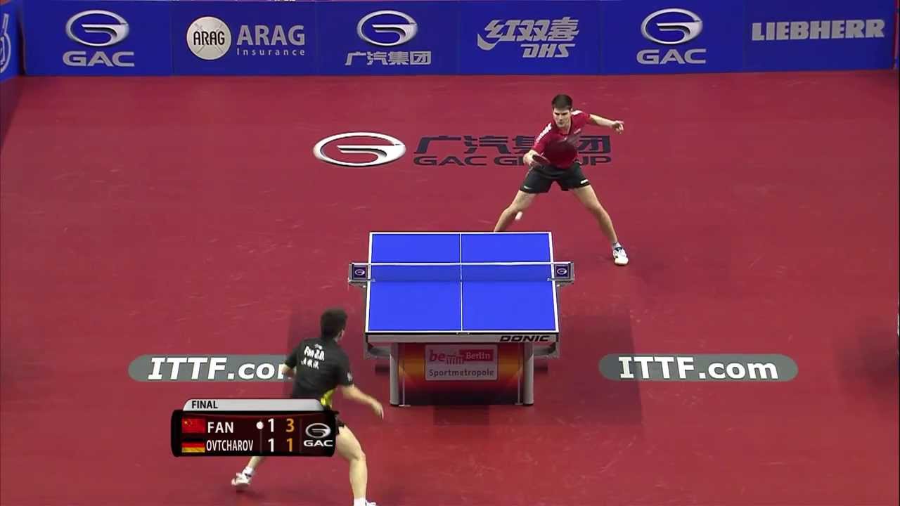 2013 German Open MS-F: Fan Zhendong - Dimitrij Ovtcharov (full match|short form in HD)