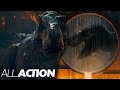 Giganotosaurus Fights Tyrannosaurus Rex (Final Fight) | Jurassic World: Dominion (2022) | All Action