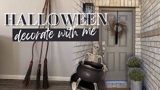 HALLOWEEN DECORATE WITH ME | HALLOWEEN DECOR 2022 | HALLOWEEN DECORATING IDEAS + FRONT PORCH DECOR