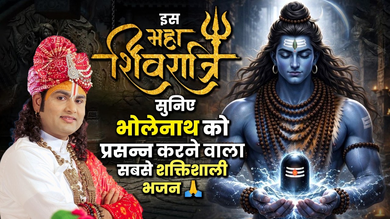 इस महाशिवरात्रि सुनिए भोलेनाथ को प्रसन्न करने वाला सबसे शक्तिशाली भजन 🙏🕉️  Nonstop Bhajan