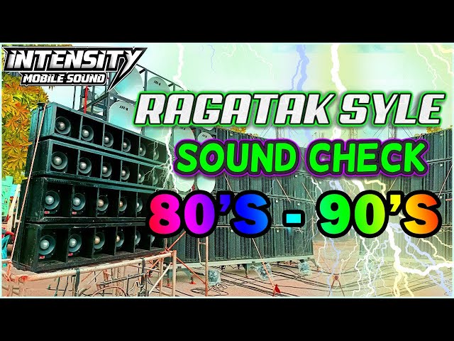 RAGATAK DISCO 80'S 90'S Battle mix & Soundcheck 2022 ⚡ T - RAGATAK MIX ♪ class=