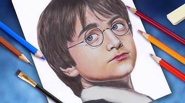 Drawing Harry Potter-Daniel Radcliffe | Drawdope