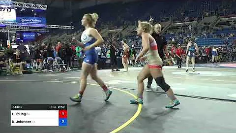 144 Lbs Consi Of 16 #1 - Lyndsee Young, Ohio Vs Ke...