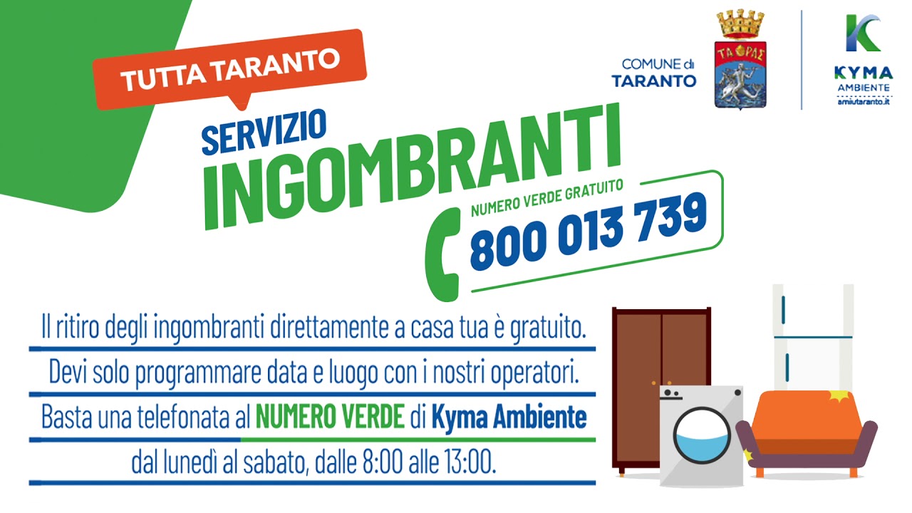 KYMA AMBIENTE - AMIU TA: RACCOLTA DIFFERENZIATA, SERVIZIO INGOMBRANTI ...