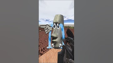 Lin Gang Spyder Make Moai Nextbot Cry in Big Maze Gmod