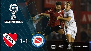 #CopaSuperliga: resumen de Independiente - Argentinos Juniors