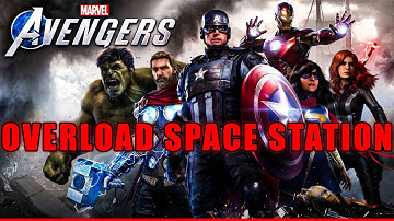 Marvel Avenger Overload Space Station | Get to Elevator | Marvel Avengers Gameplay walkthrough
