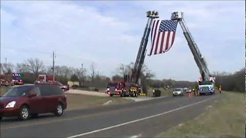 Honoring Lt. Greg Pickard,in front of his beloved ...